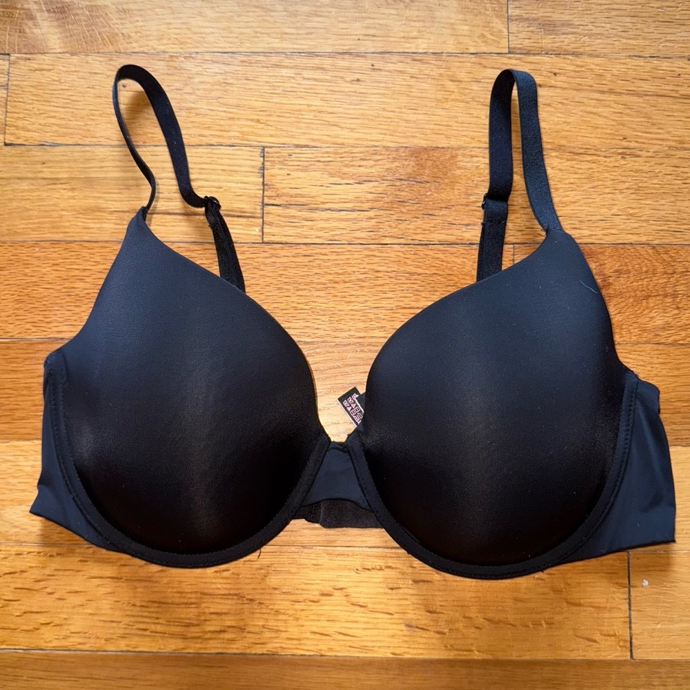 VICTORIAS SECRET VS Uplift Semi Demi Bra Black 36D